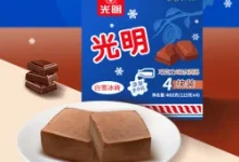京东光明白雪冰砖巧克力味,凑单低至1.78元/块-羊毛妈妈
