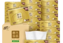 清风金装抽纸3层100抽24包，值友专享折后0.82元/包-羊毛妈妈
