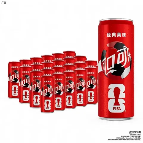 可口可乐摩登罐330ml*24罐,凑单后低至20.07元包邮-羊毛妈妈